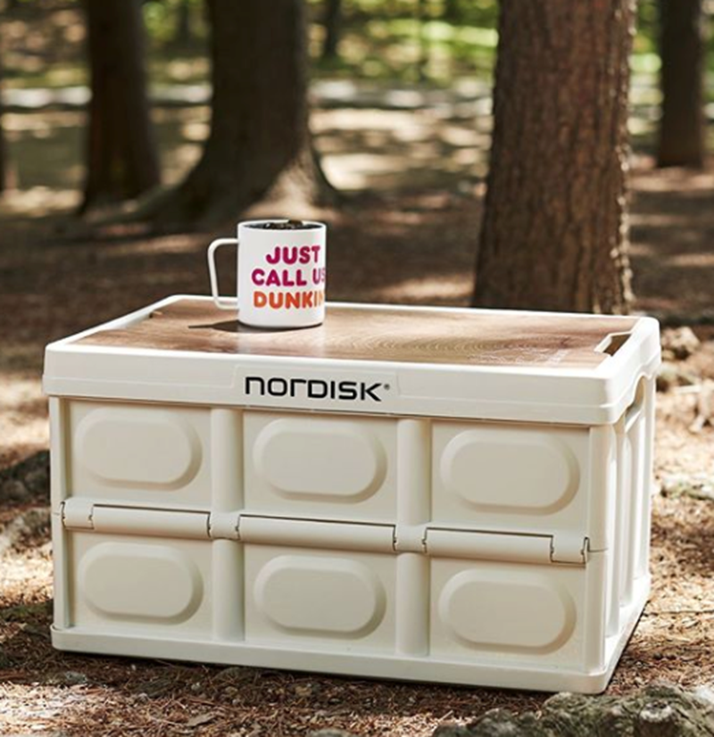 Dunkin' x Nordisk foldekasse i limited edition