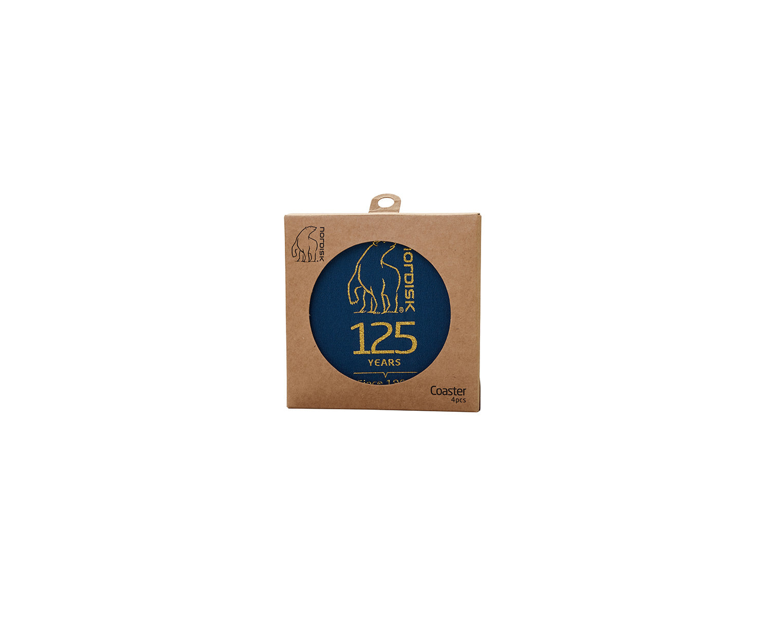 125 Års Glasbrikker (4 stk.) - Sailor Blue