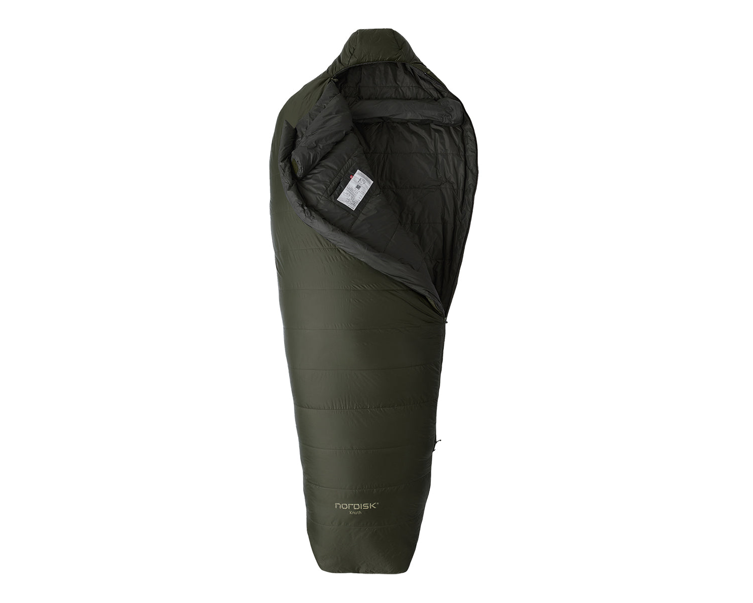 Knuth ±0° Wide Mummy Sleeping Bag - Forest Night Green