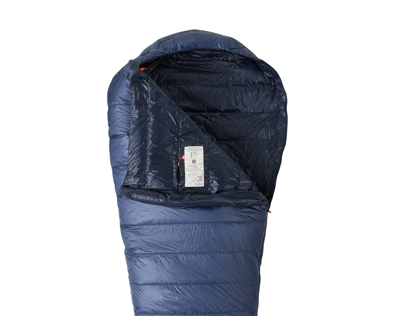 Walløe +10° Mummy Sleeping Bag - Mood Indigo Blue