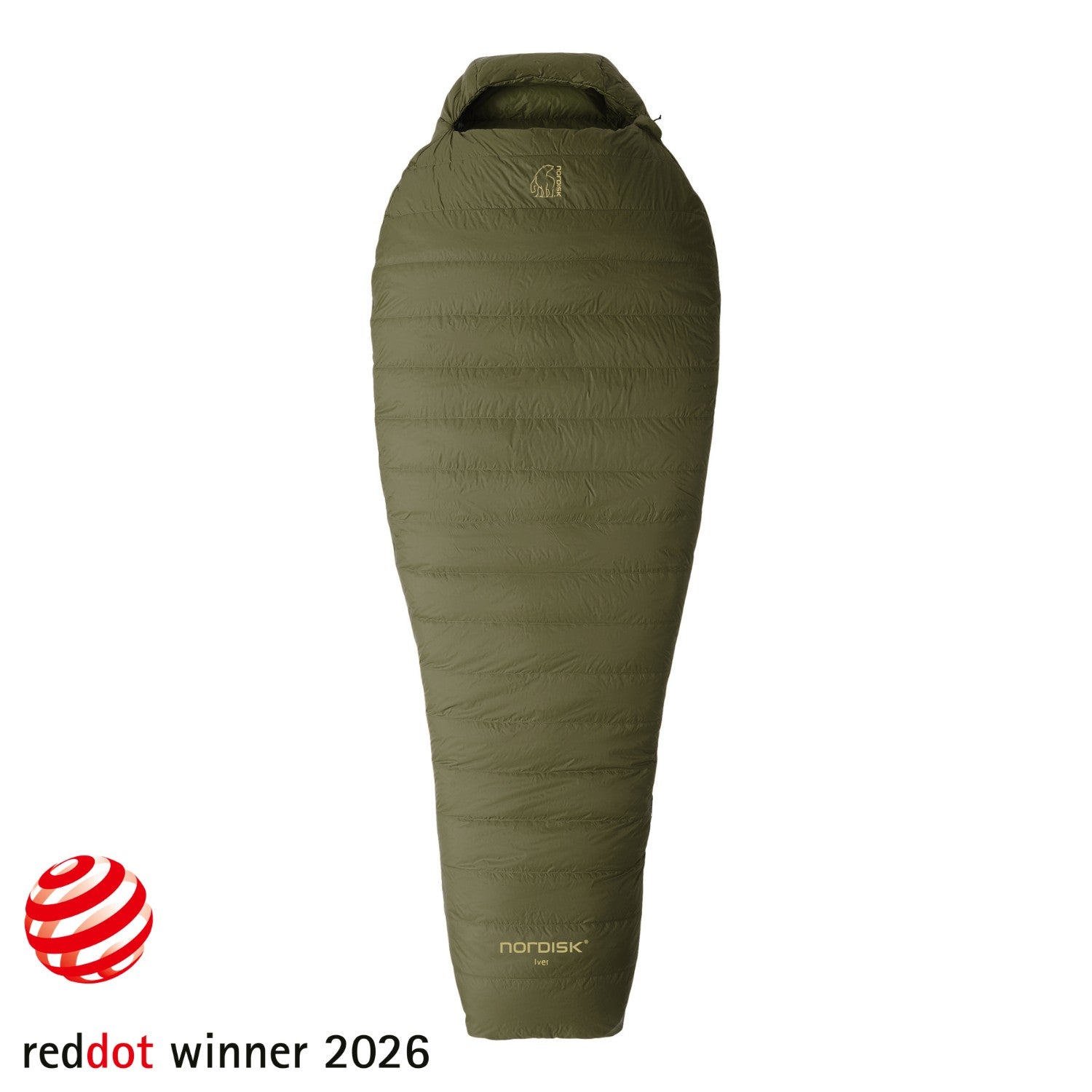 Iver +5° Mummy Sovepose - Forest Night Green
