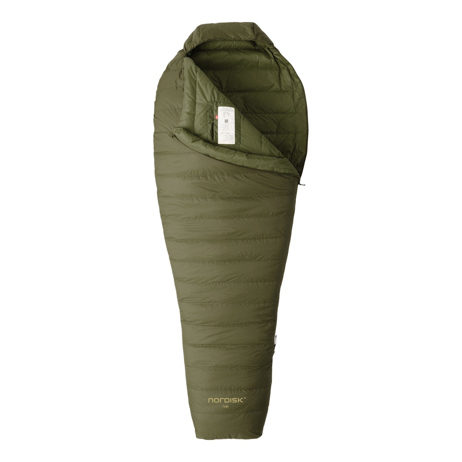 Iver +5° Mummy Sovepose - Forest Night Green