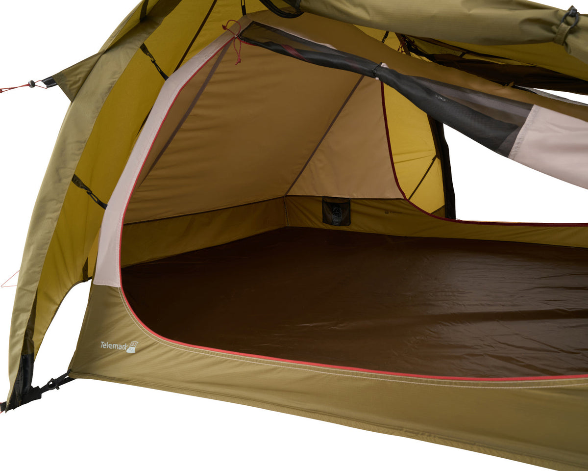 Telemark 2.2 PU Tent - 2 person | Dark Olive Green