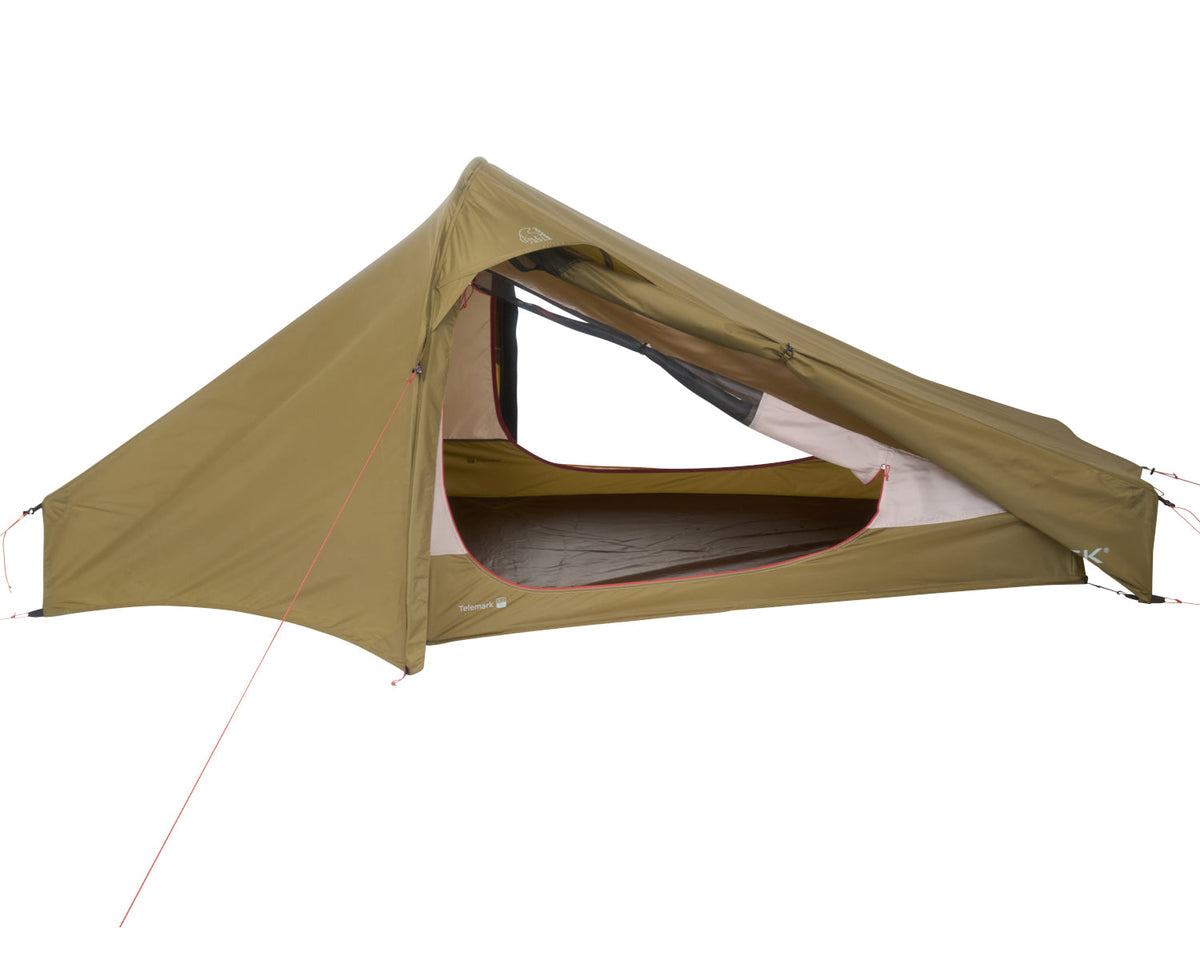 Telemark 2.2 PU Tent - 2 person | Dark Olive Green
