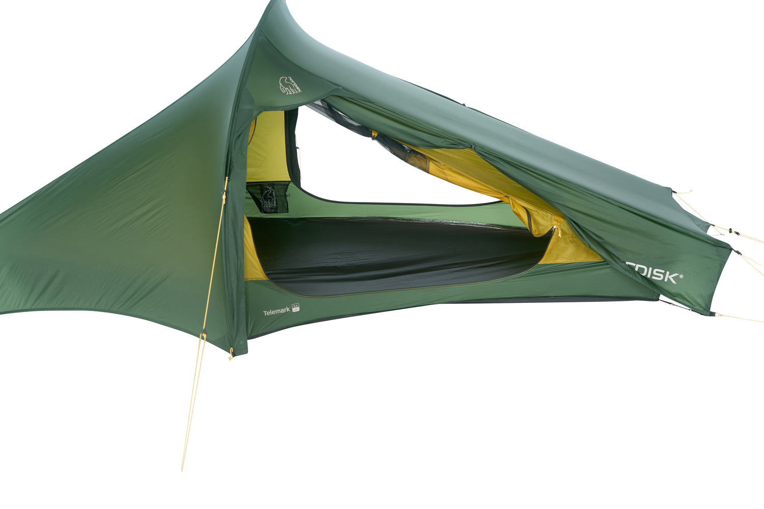 Telemark 2.2 LW (2.0) Telt - Black Forest Green
