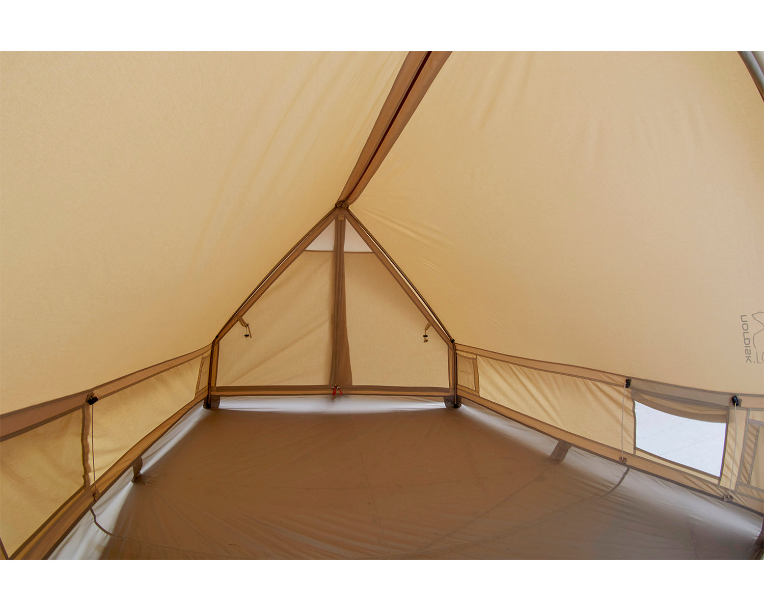 Ydun Tech Mini Glamping Tent Incl. Colour Pack - 2 personer | Dachshund Chocolate