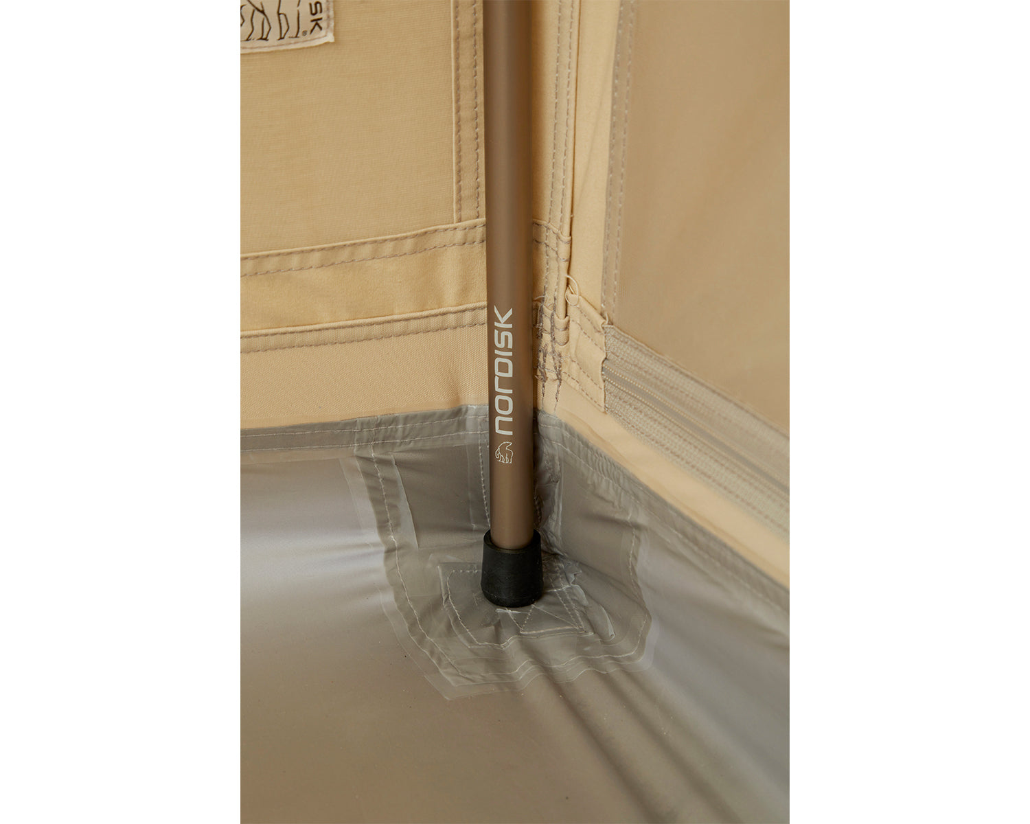 Ydun Tech Mini Glamping Tent Incl. Colour Pack - 2 personer | Dachshund Chocolate