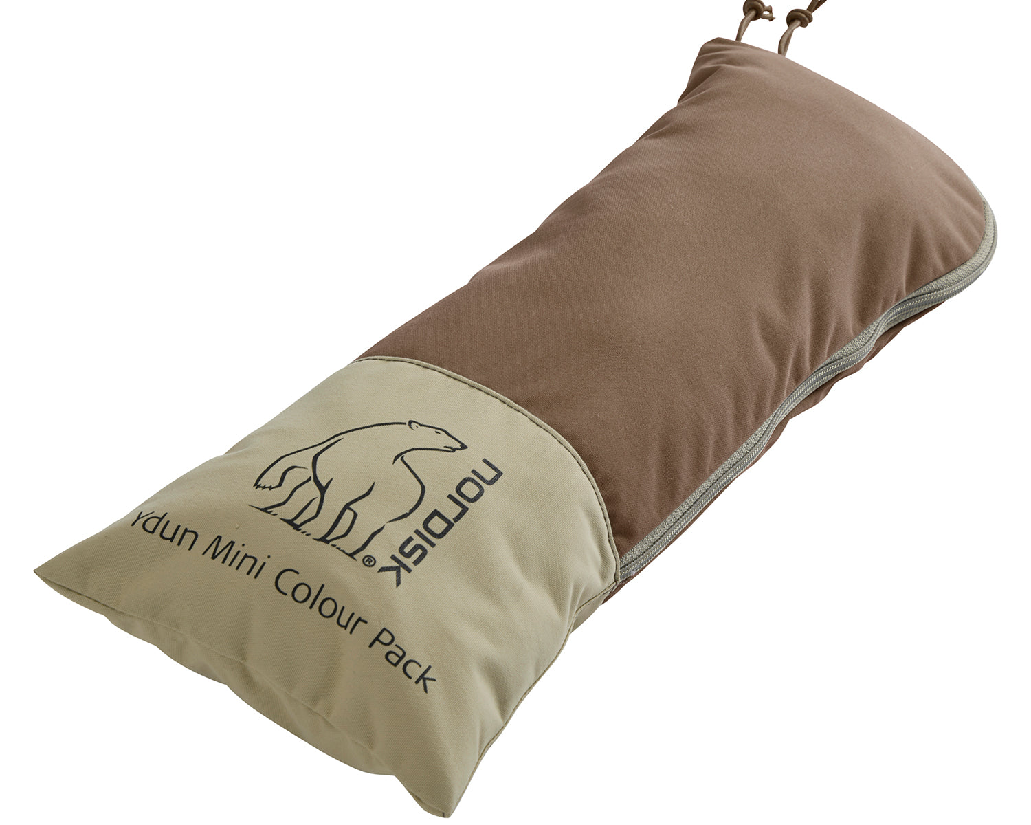 Ydun Tech Mini Glamping Tent Incl. Colour Pack - 2 personer | Dachshund Chocolate