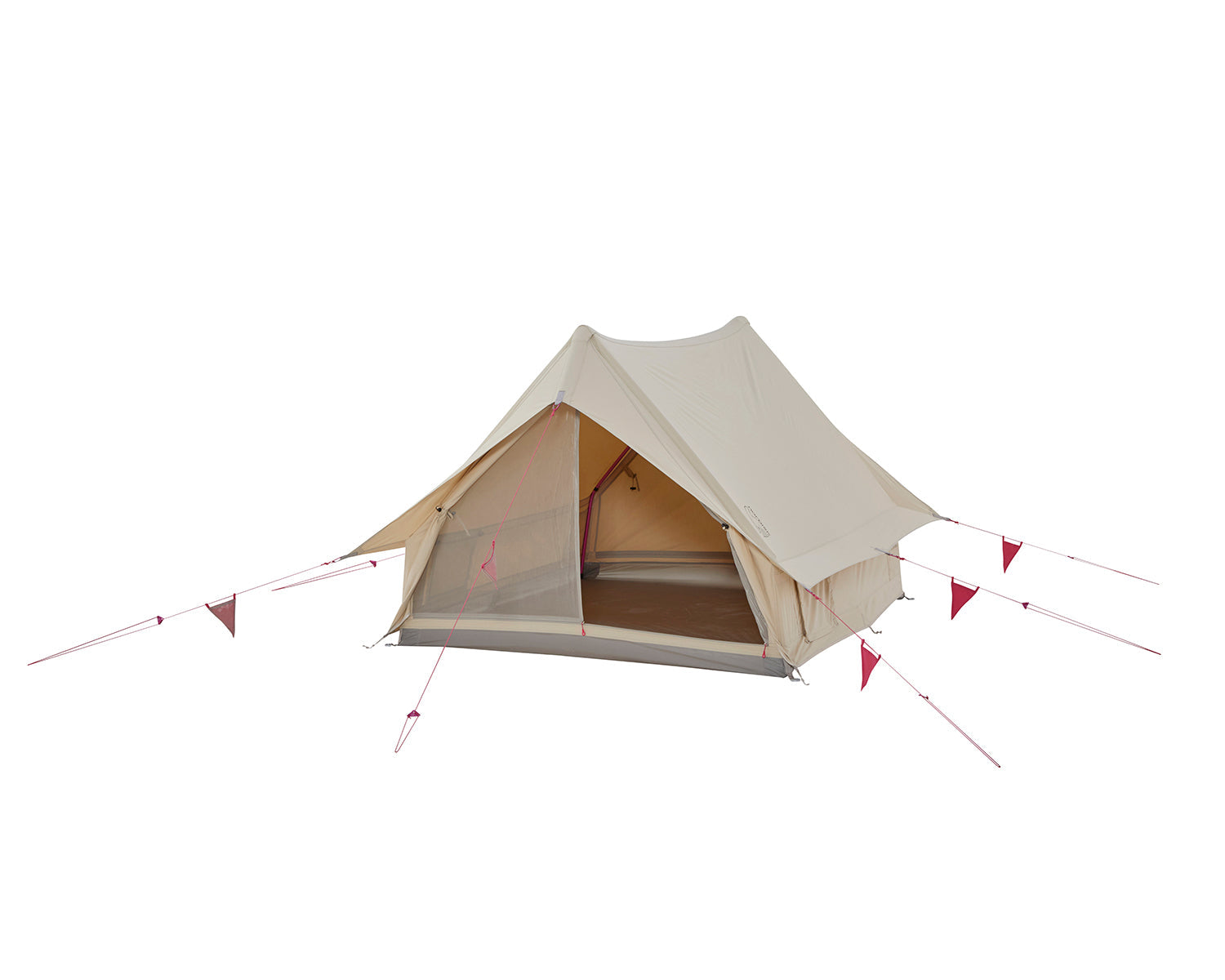 Ydun Tech Mini Glamping Tent Incl. Colour Pack - 2 personer | Azalea Cherry Pink