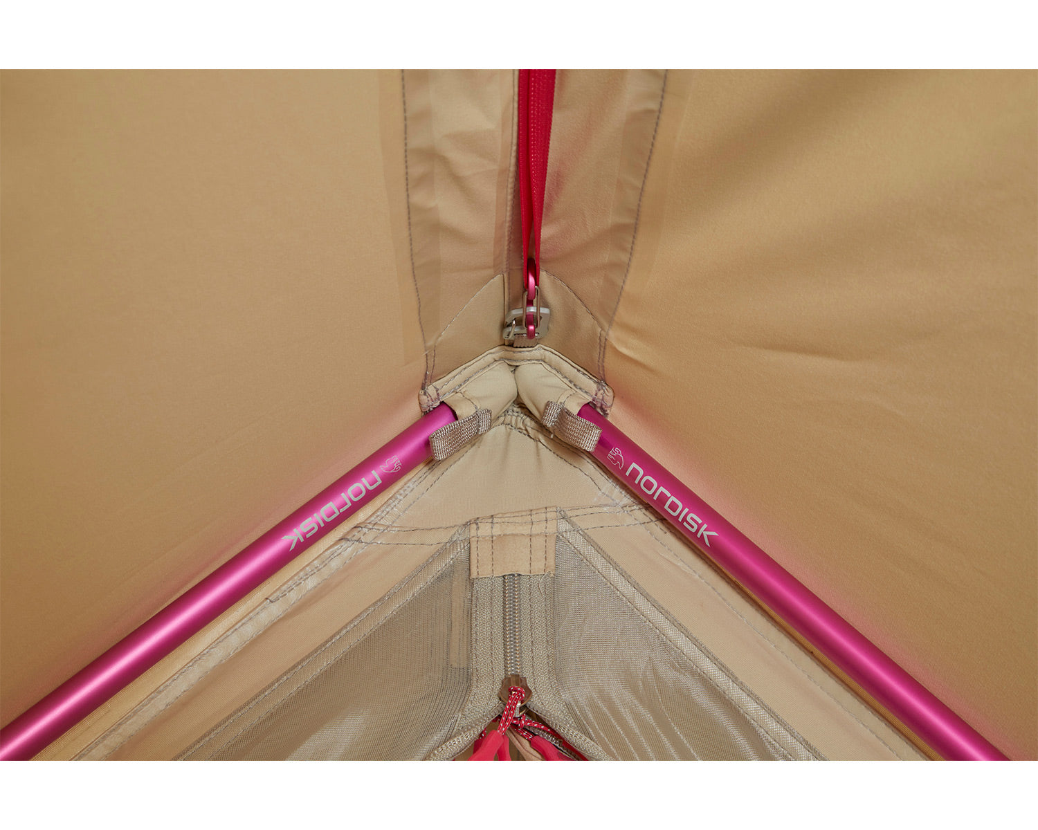 Ydun Tech Mini Glamping Tent Incl. Colour Pack - 2 personer | Azalea Cherry Pink