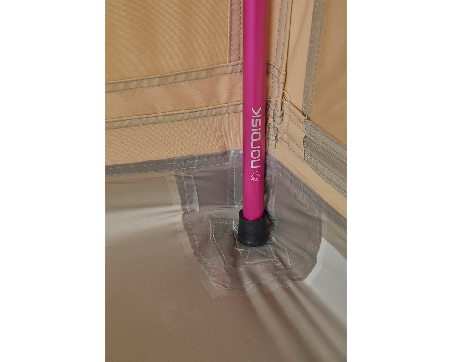 Ydun Tech Mini Glamping Tent Incl. Colour Pack - 2 personer | Azalea Cherry Pink