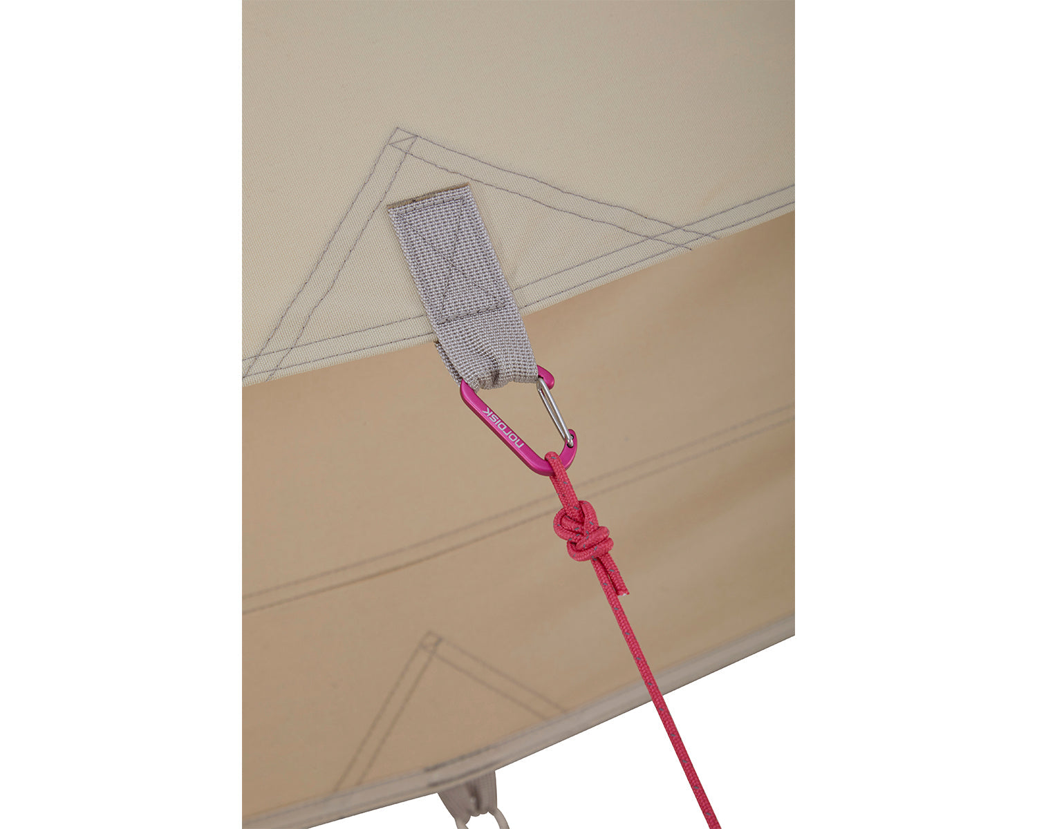 Ydun Tech Mini Glamping Tent Incl. Colour Pack - 2 personer | Azalea Cherry Pink