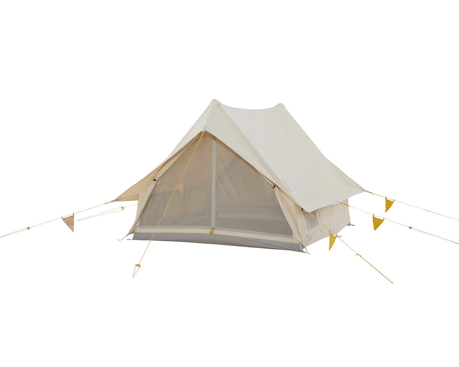 Ydun Tech Mini Glamping Tent Incl. Colour Pack - 2 personer | Mustard Yellow