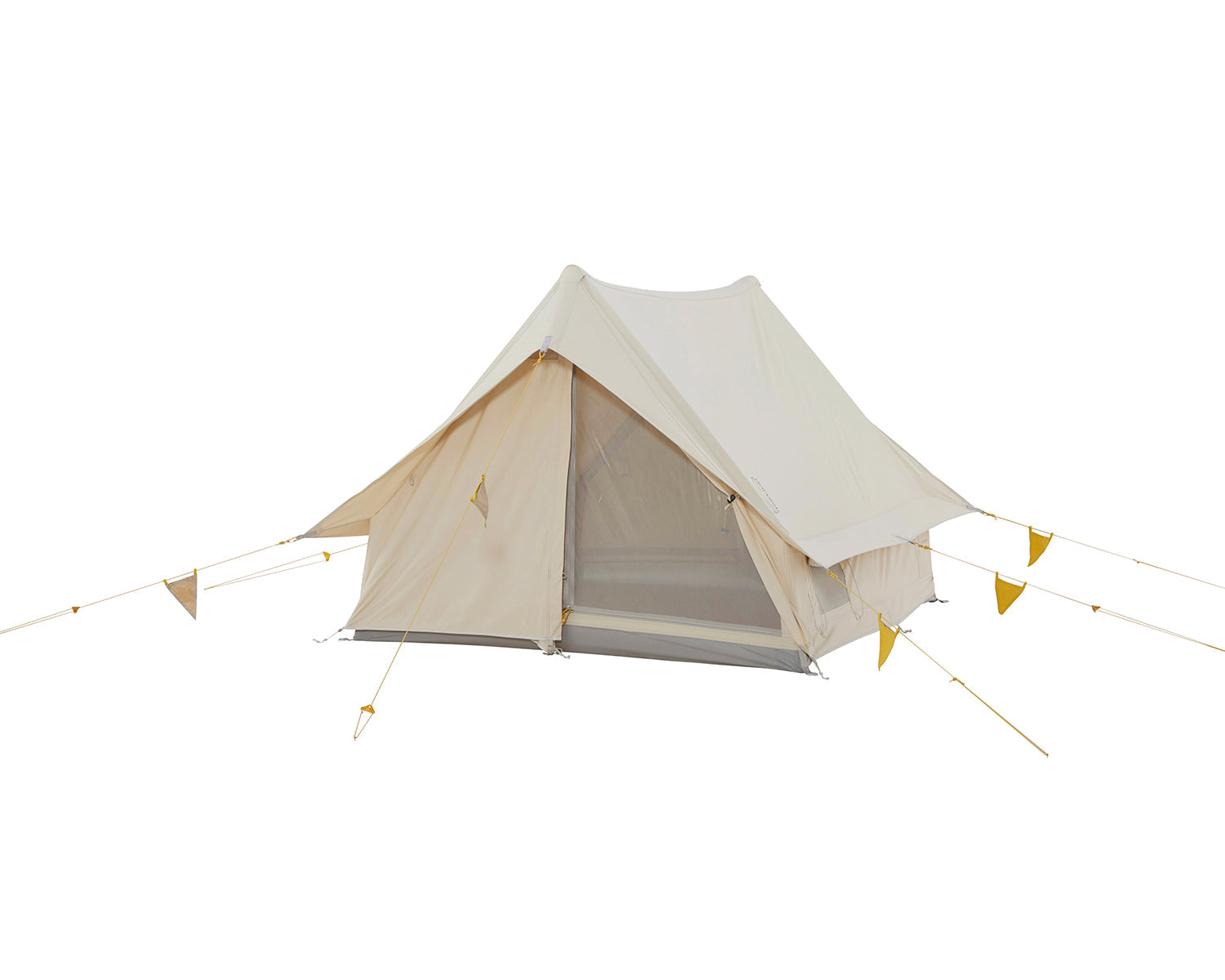 Ydun Tech Mini Glamping Tent Incl. Colour Pack - 2 personer | Mustard Yellow