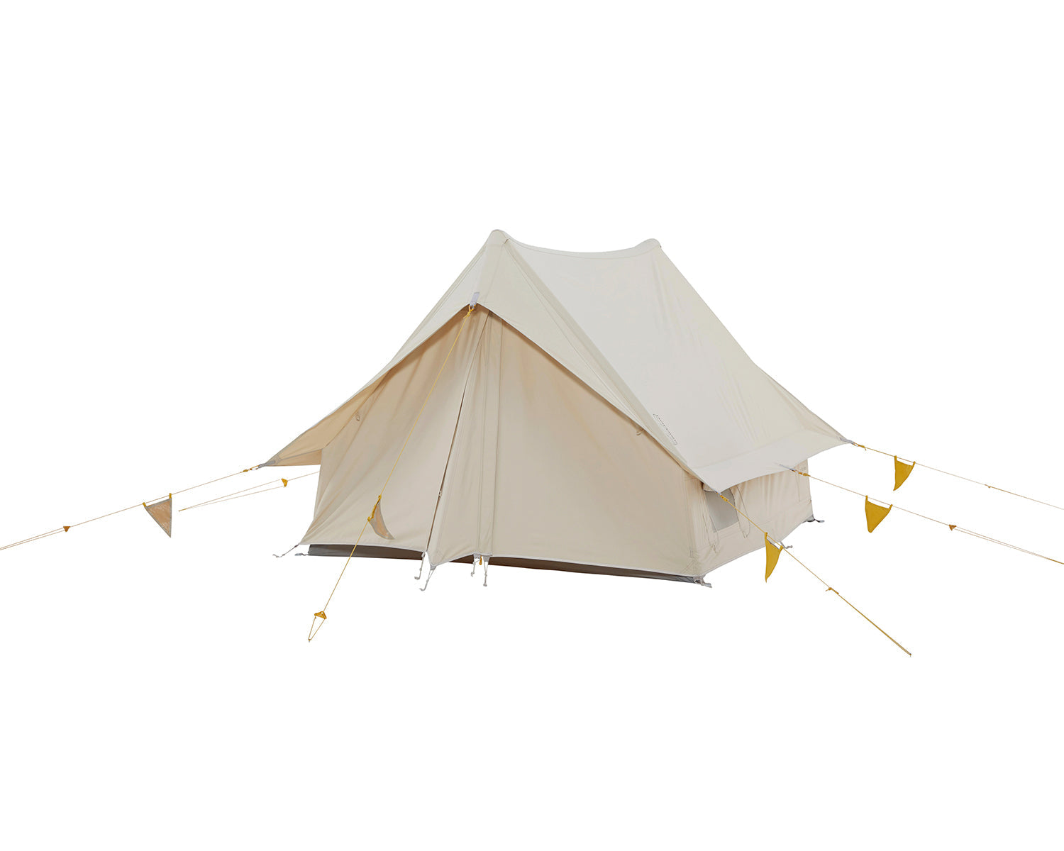 Ydun Tech Mini Glamping Tent Incl. Colour Pack - 2 personer | Mustard Yellow