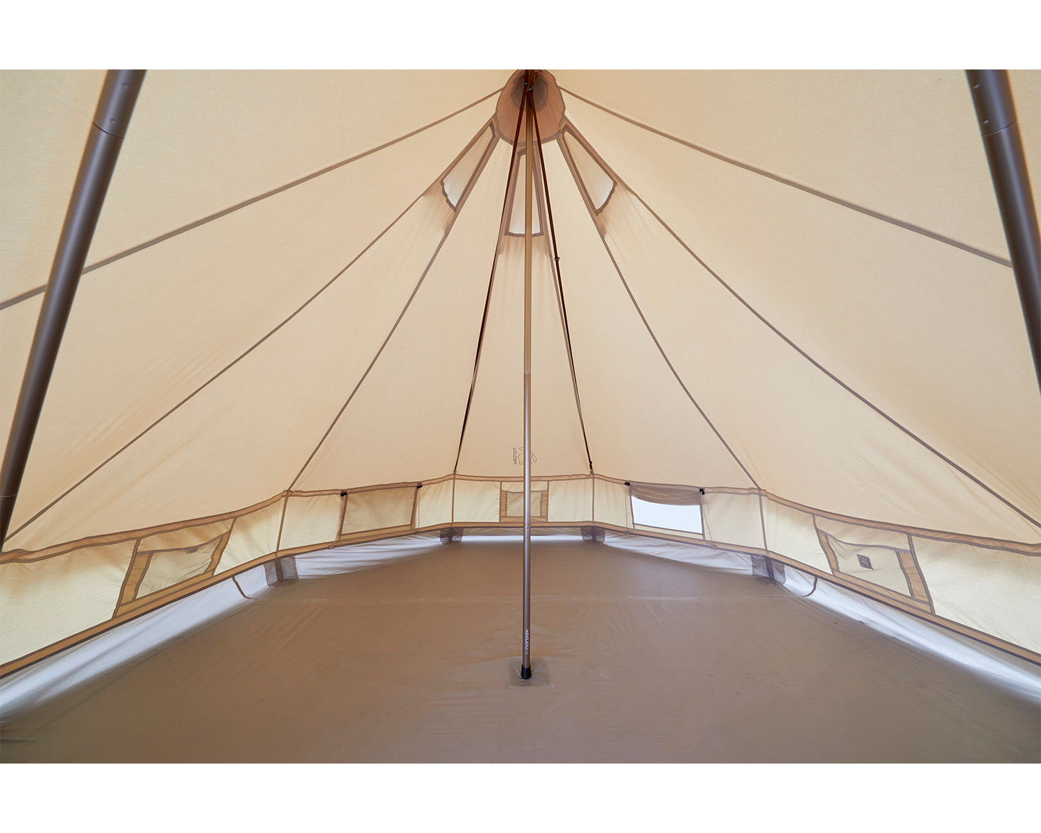 Asgard Tech Mini Glamping Tent Incl. Colour Pack - 2 personer | Dachshund Chocolate