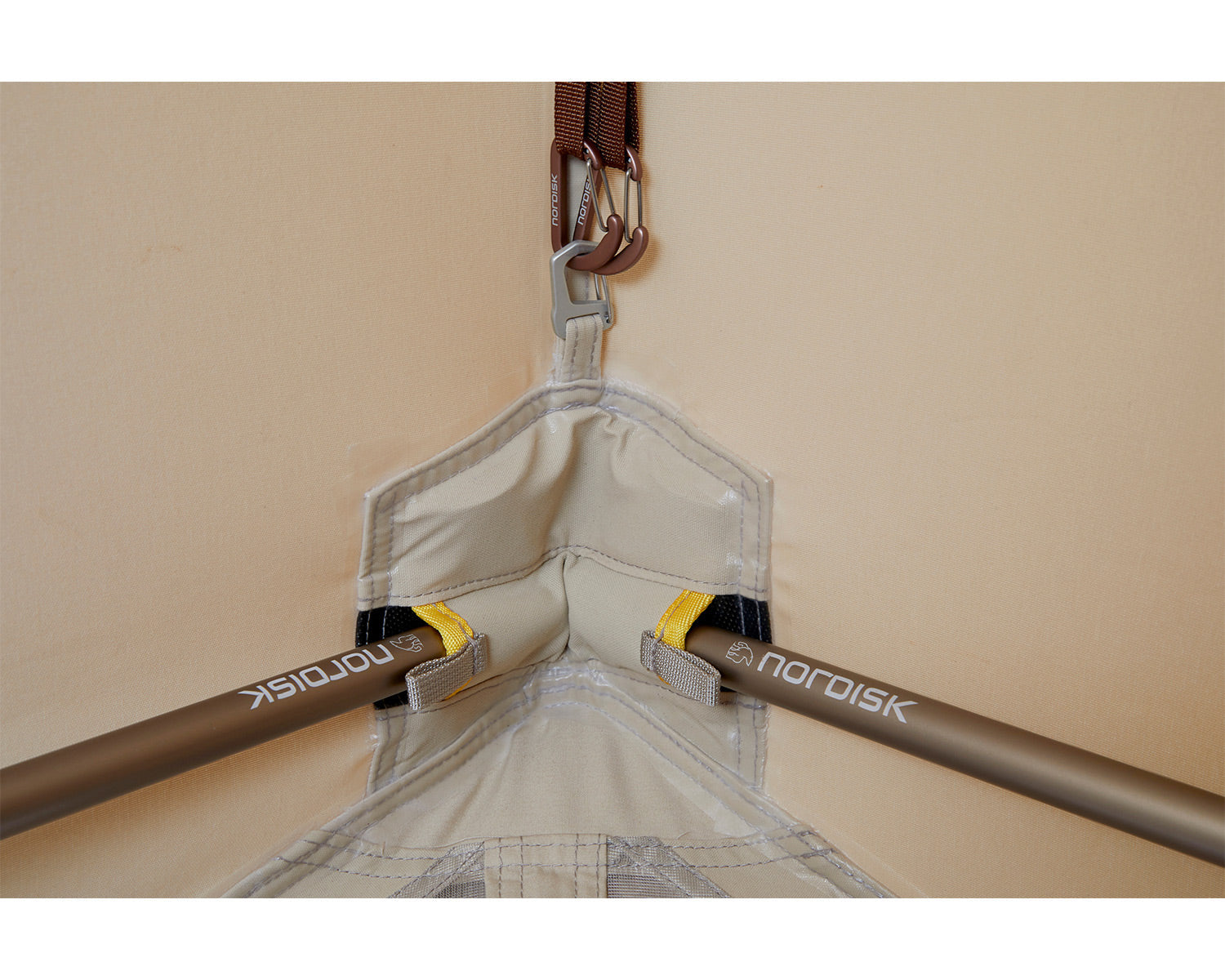 Asgard Tech Mini Glamping Tent Incl. Colour Pack - 2 personer | Dachshund Chocolate