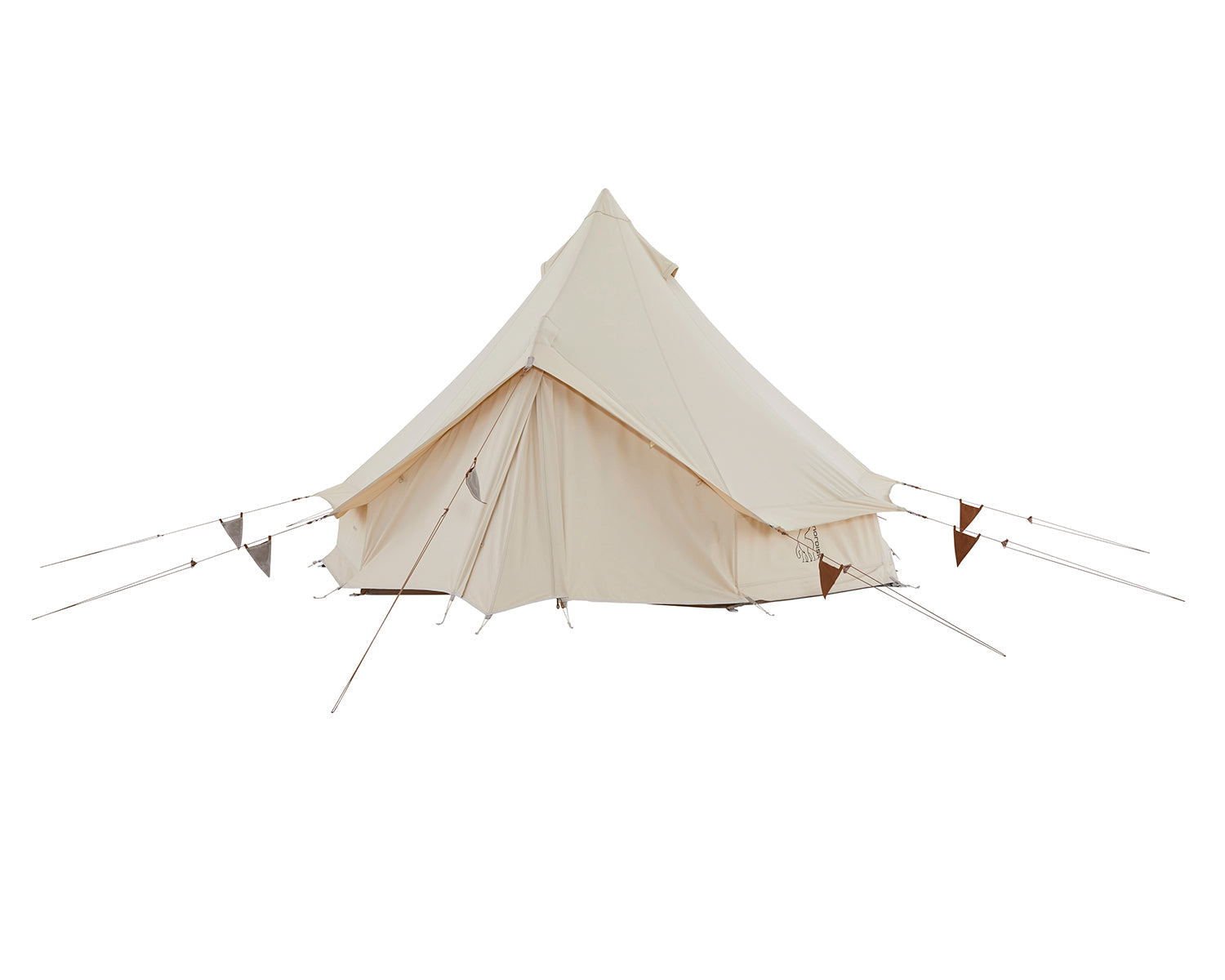 Asgard Tech Mini Glamping Tent Incl. Colour Pack - 2 personer | Dachshund Chocolate