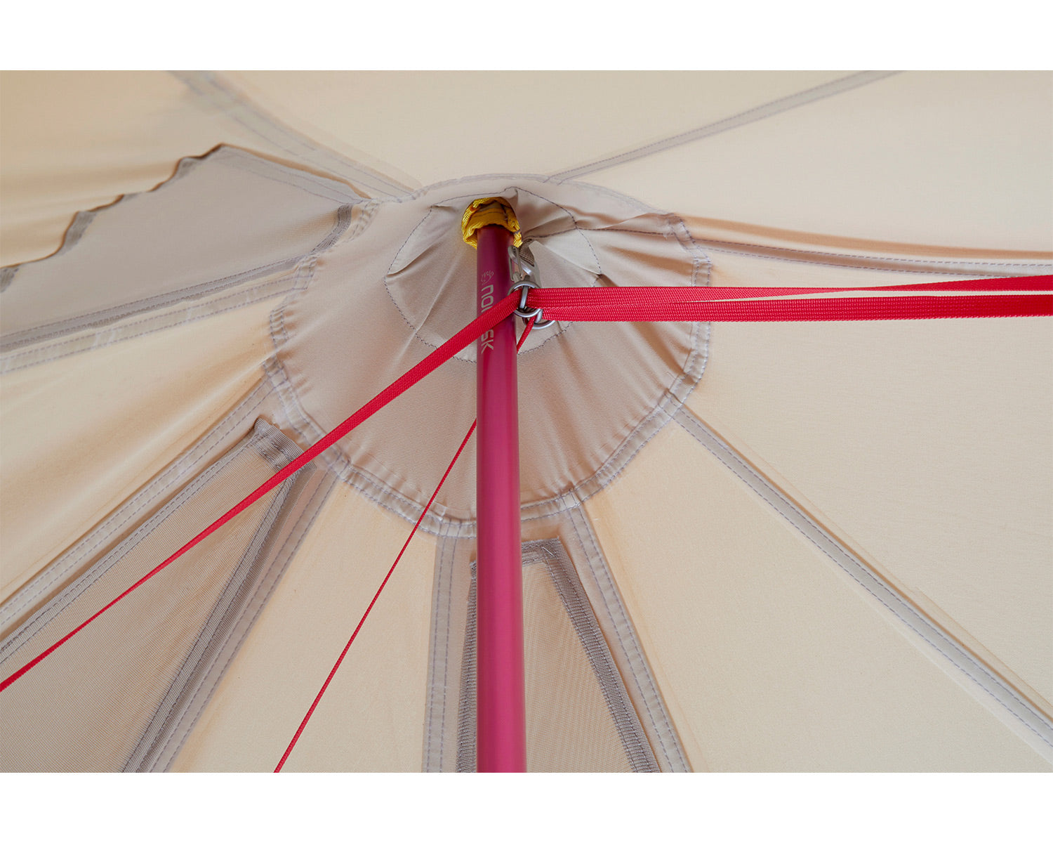 Asgard Tech Mini Glamping Tent Incl. Colour Pack - 2 personer | Azalea Cherry Pink