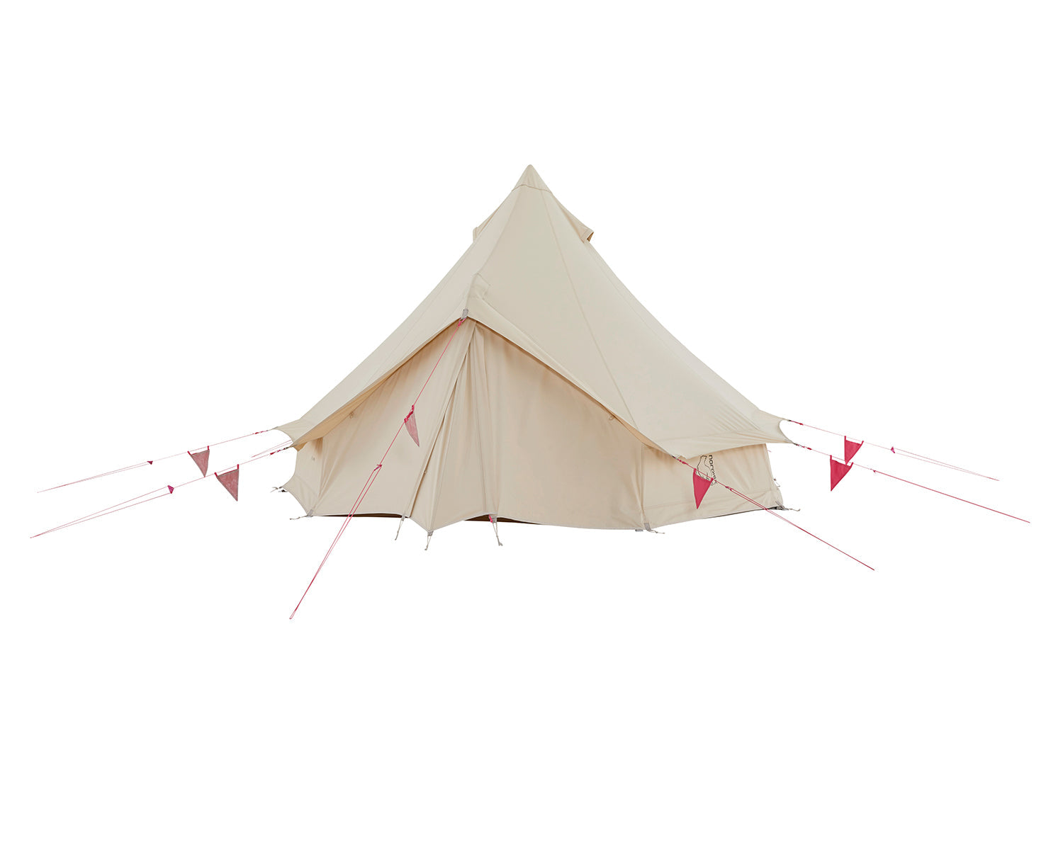 Asgard Tech Mini Glamping Tent Incl. Colour Pack - 2 personer | Azalea Cherry Pink