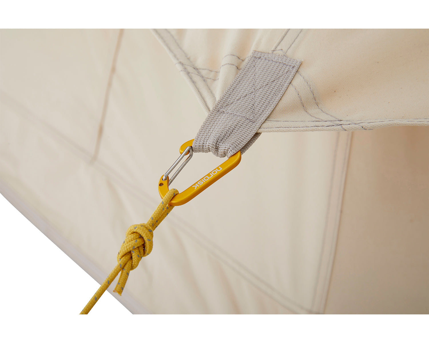 Asgard Tech Mini Glamping Tent Incl. Colour Pack - 2 personer | Mustard Yellow