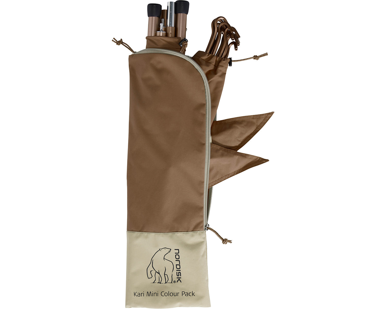 Kari Tech Mini Tarp Incl. Colour Pack - Dachshund Chocolate