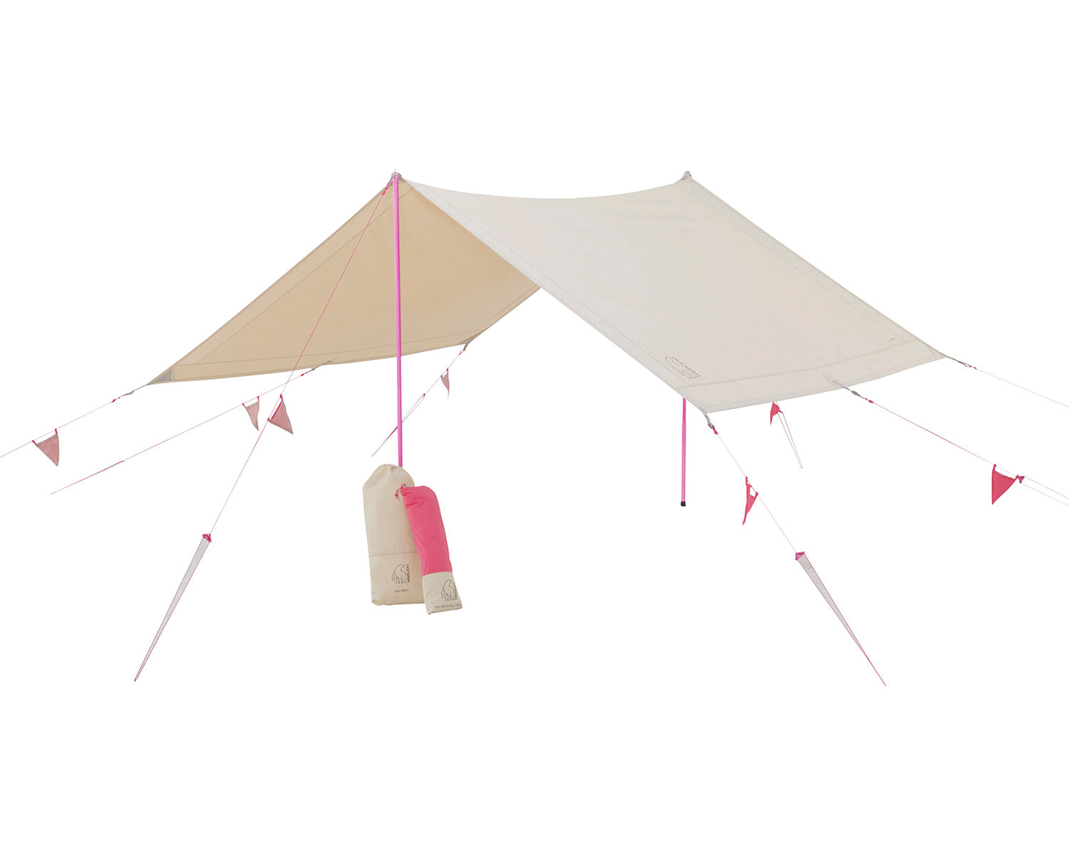 Kari Tech Mini Tarp Incl. Colour Pack - Azalea Cherry Pink