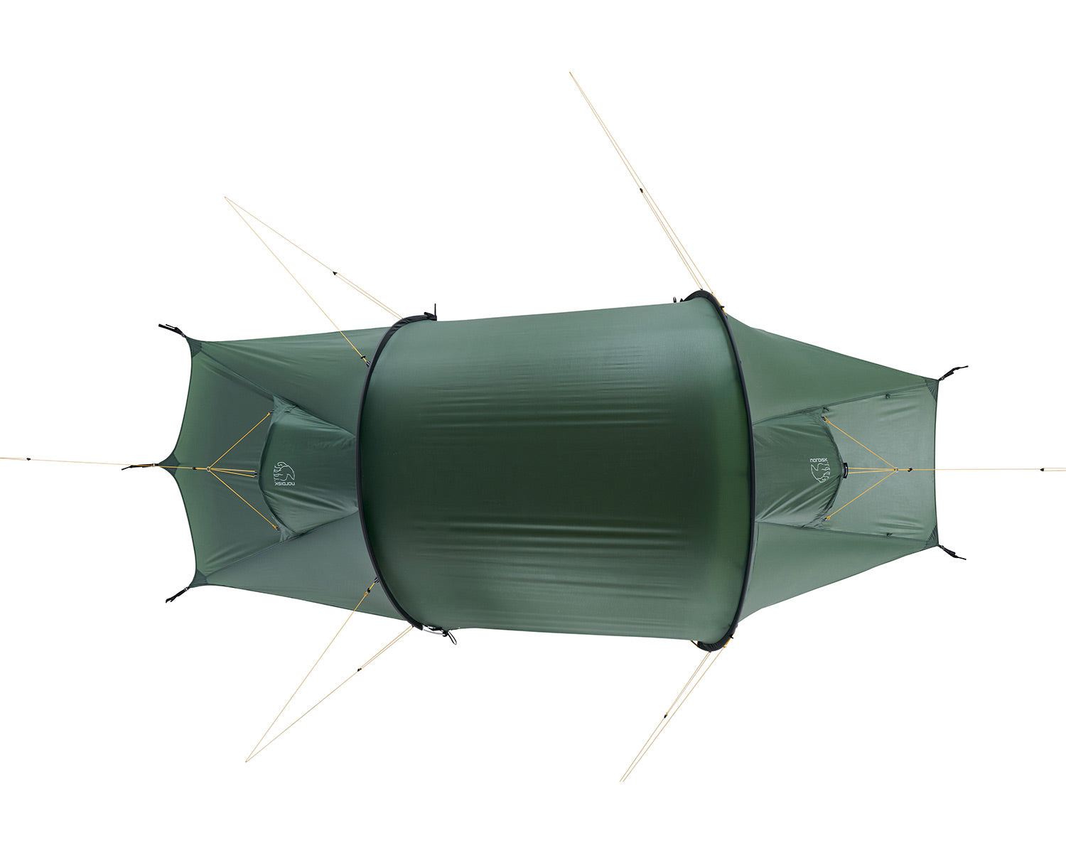 Halland 2 SI (2.0) Telt | Black Forest Green