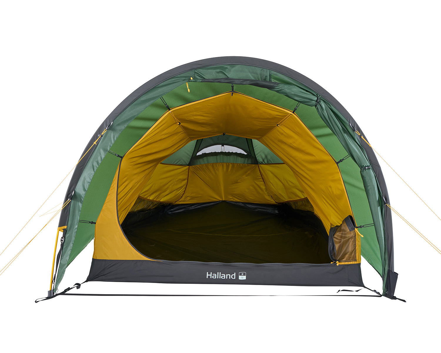 Halland 2 SI (2.0) Telt | Black Forest Green