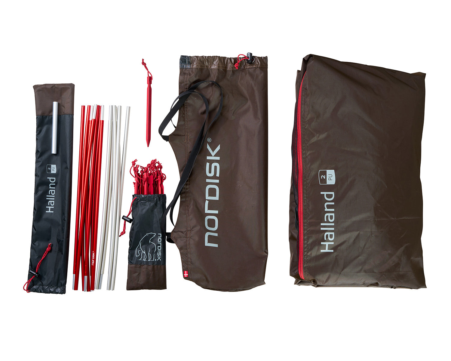 Halland 2 PU (2.0) Telt - 2 personer | Jet Set Blue