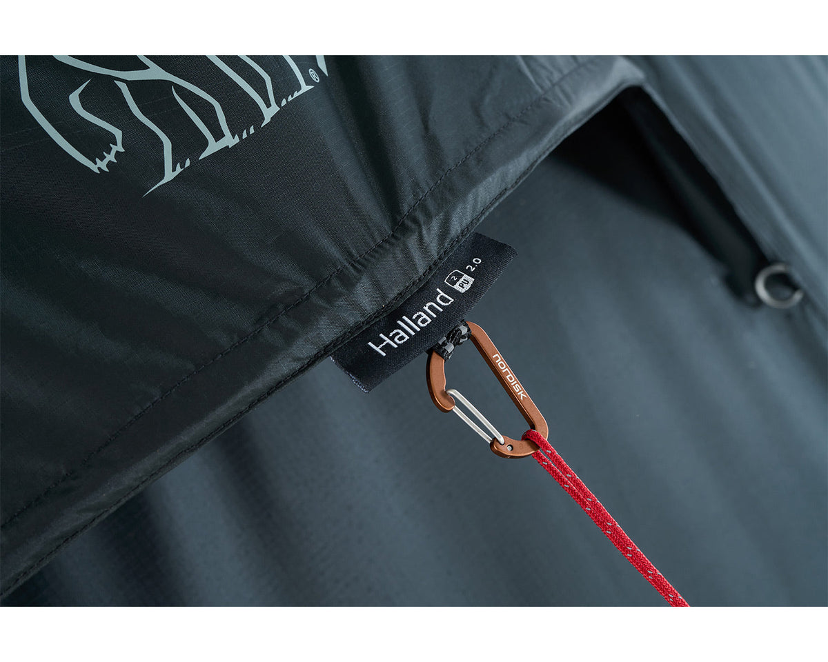 Halland 2 PU Tent - 2 person | Jet Set Black
