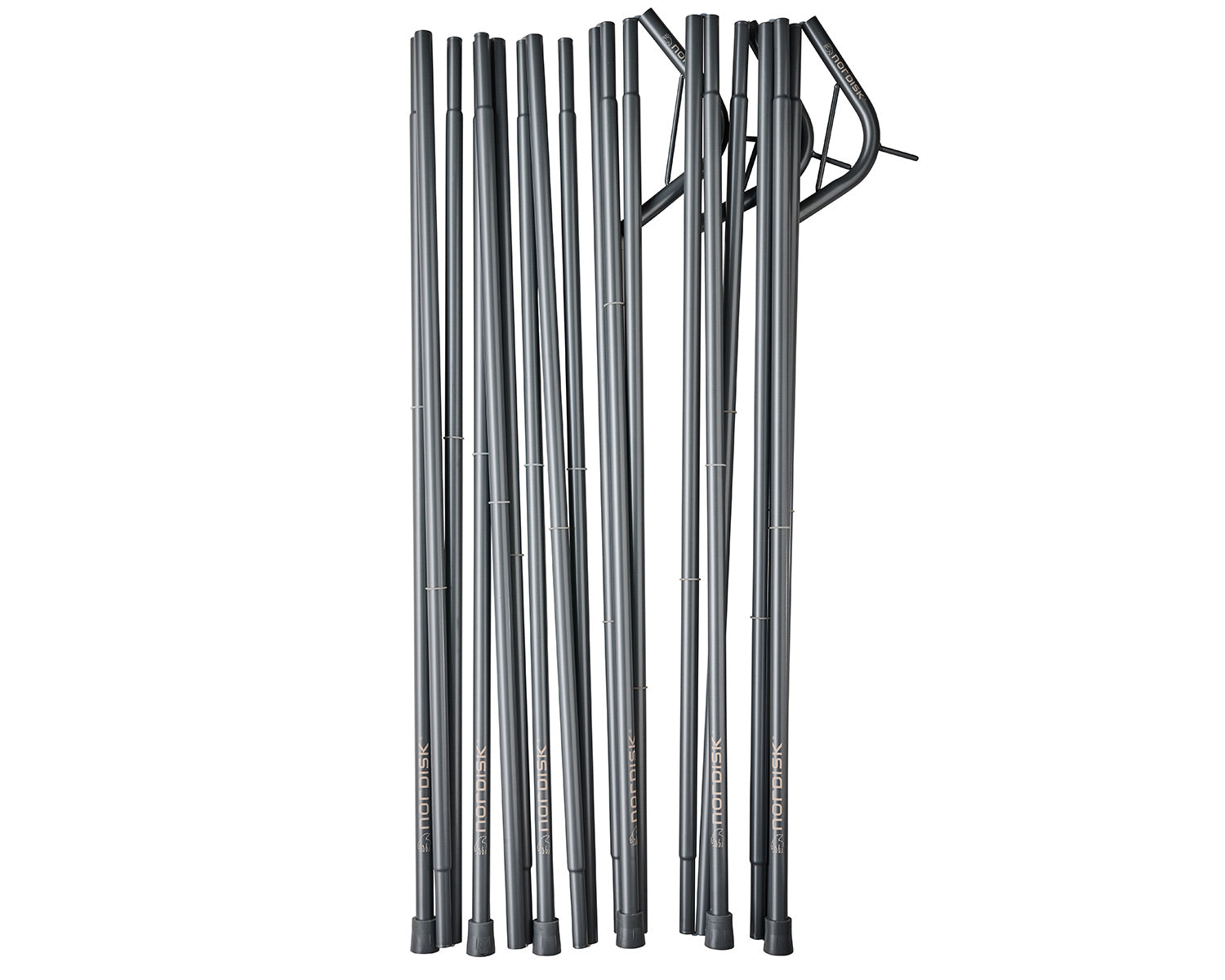 Vanaheim 40 Reservestænger - Steel/Gunmetal Grey