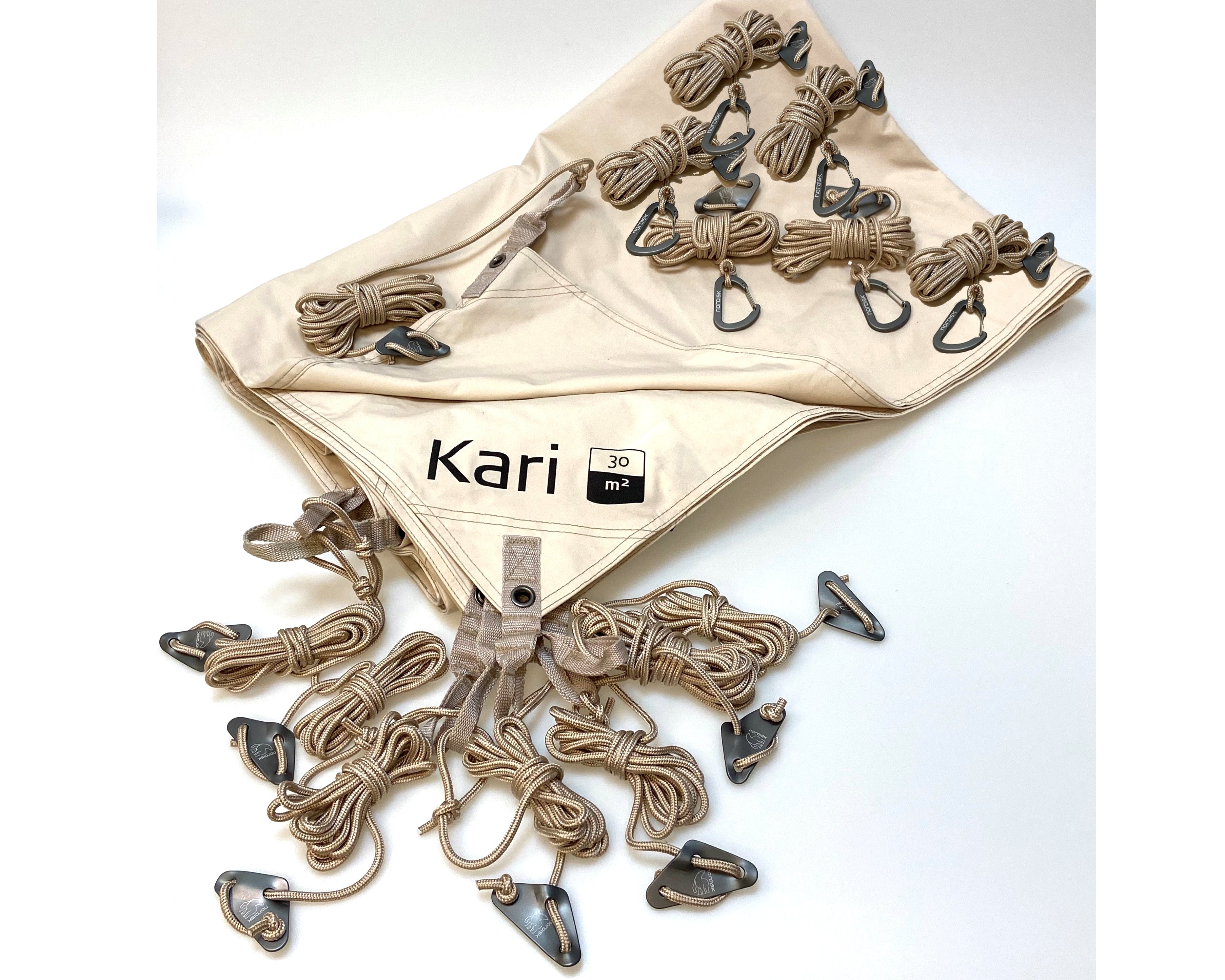 Kari 30 Bomuldstarp - 30 m² | Sandshell