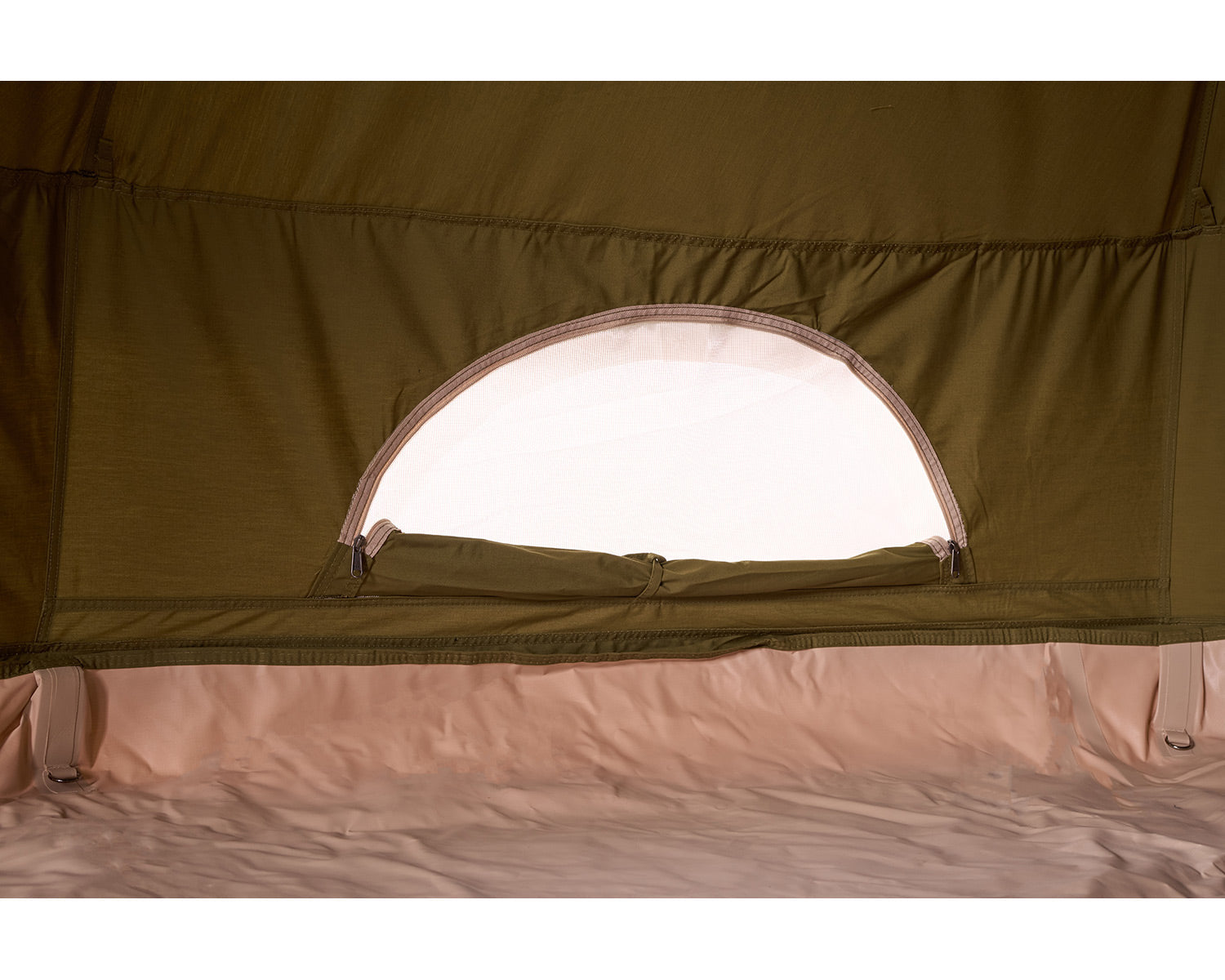 Asgard 7.1 Glampingtelt - 7.1 m² | 3 personer | Green Khaki