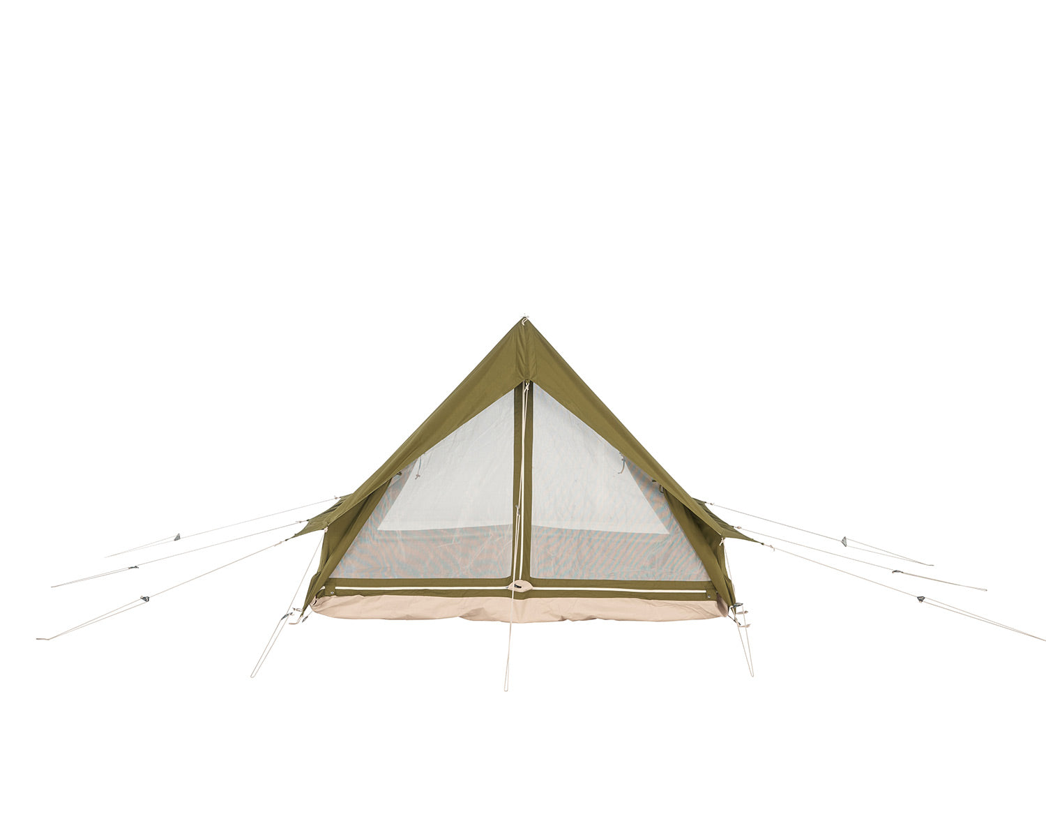 Ydun 5.5 Glampingtelt - 5.5 m² | 4 personer | Green Khaki