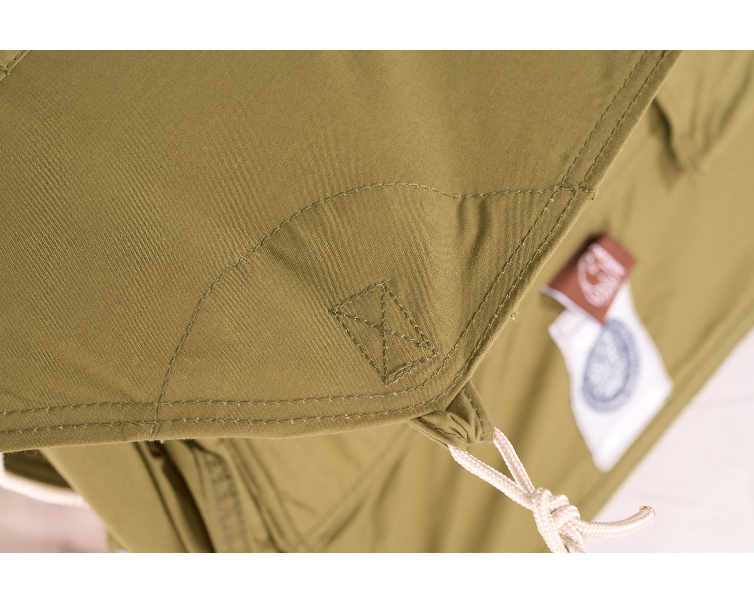 Ydun 5.5 Glampingtelt - 5.5 m² | 4 personer | Green Khaki
