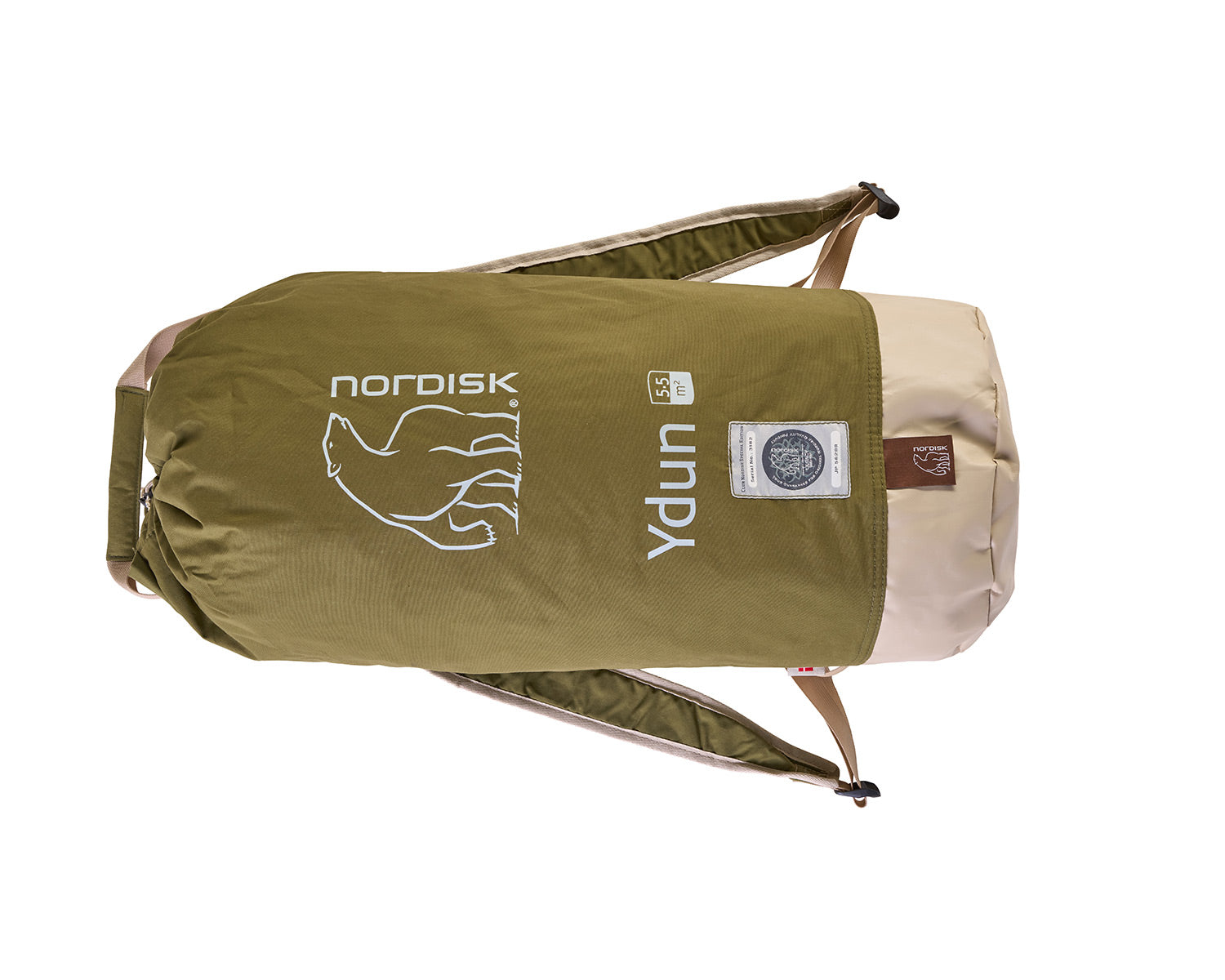 Ydun 5.5 Glampingtelt - 5.5 m² | 4 personer | Green Khaki