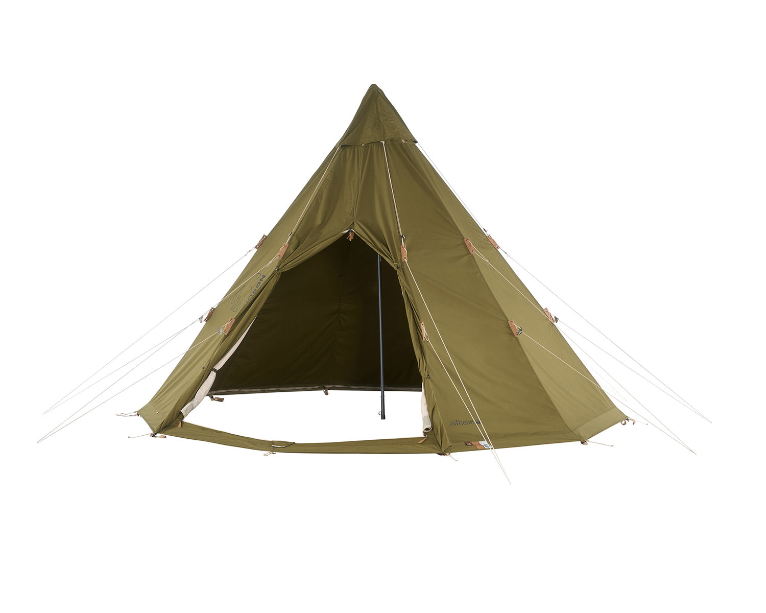 Alfheim 12.6 Glampingtelt - 12.6 m² | 6 personer | Green Khaki