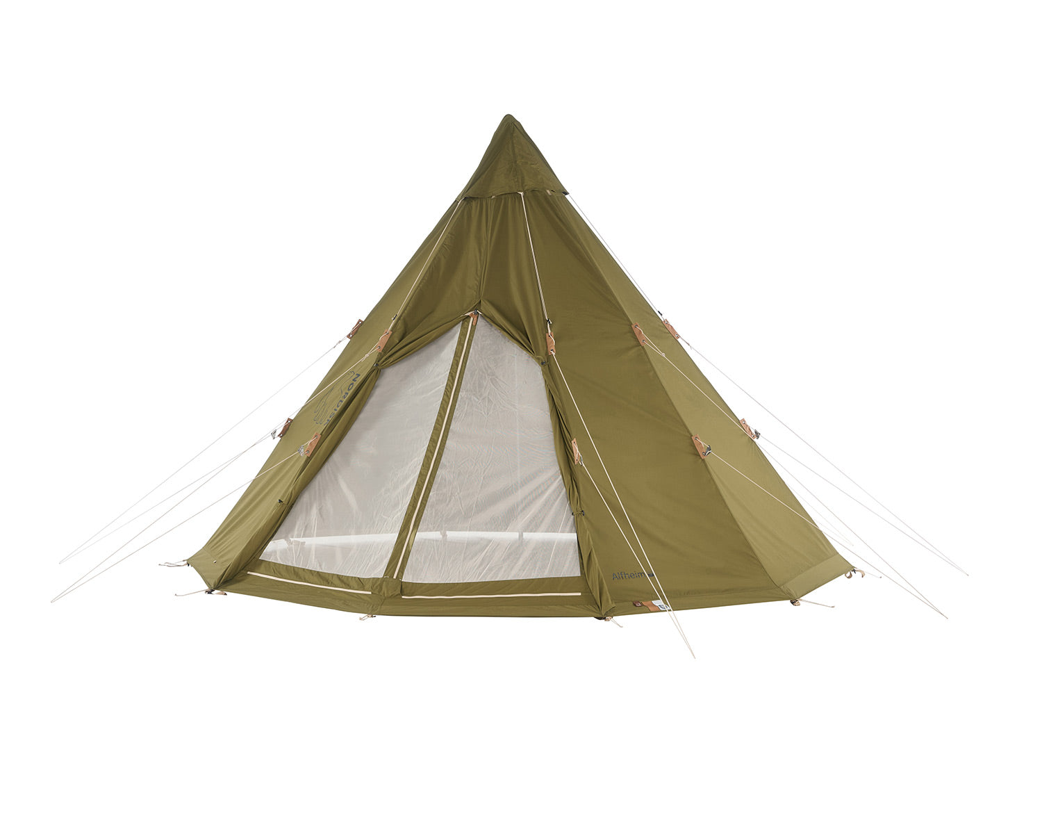 Alfheim 12.6 Glampingtelt - 12.6 m² | 6 personer | Green Khaki