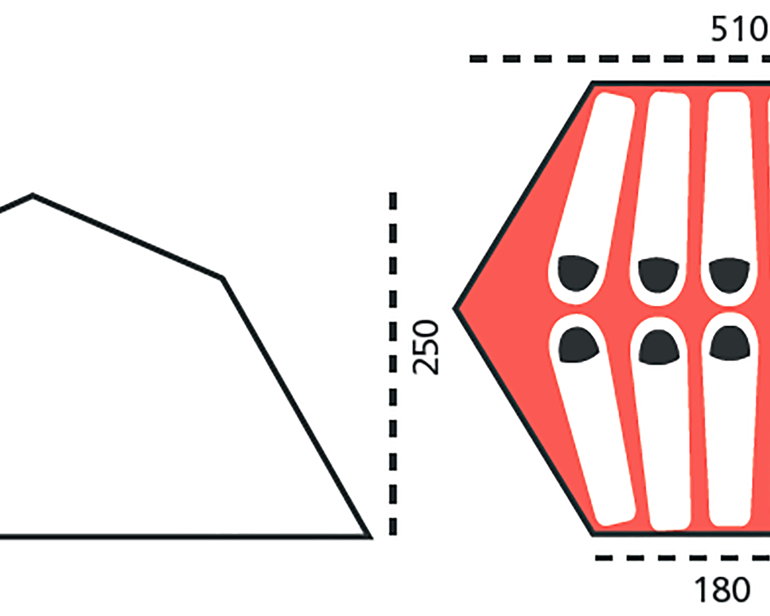 Black Knob 10 Tent, Mojave Desert Sand