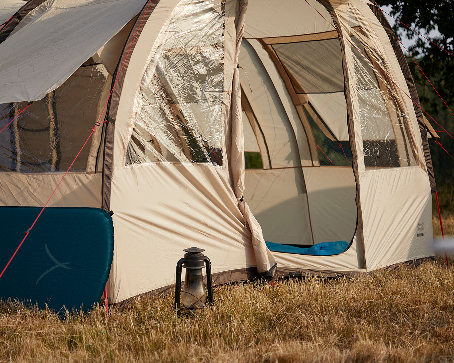 Hattan 3.8 L Self-Infl. Mat, Botanical Garden Grey