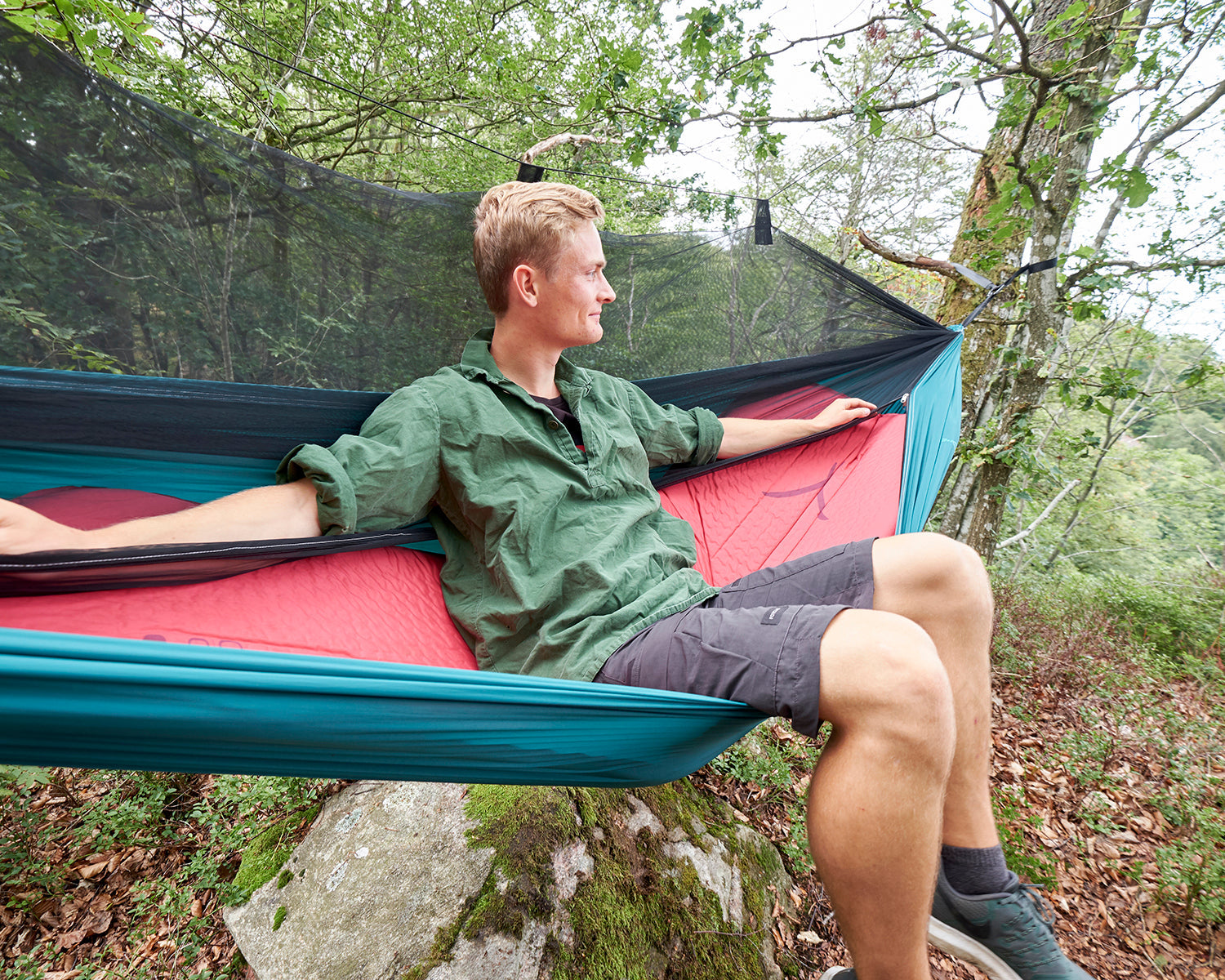 Hattan 5.0 M Self-Infl. Mat, American Beauty Red