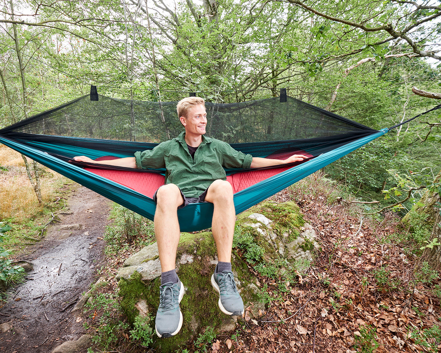 Hattan 5.0 L Self-Infl. Mat, American Beauty Red