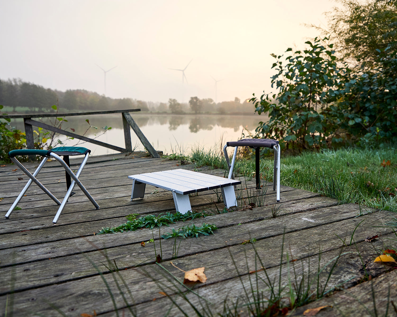 Sinyala Micro Four-legged Stool, Falcon Grey