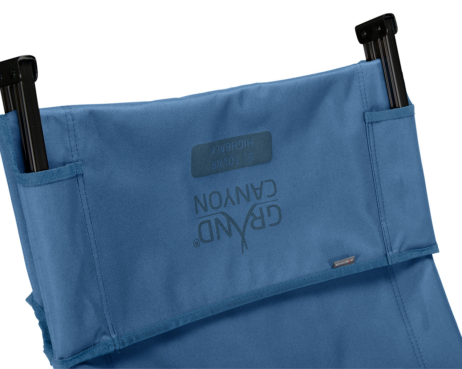 El Tovar Highback Chair, Dark Blue