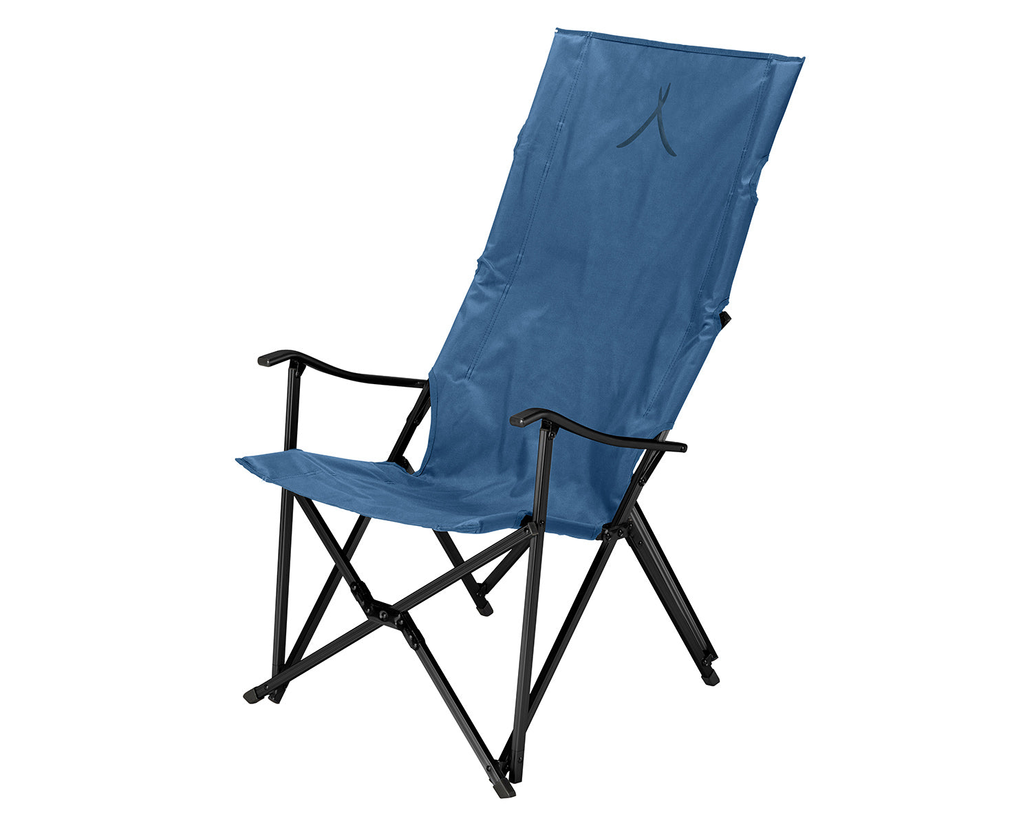 El Tovar Highback Chair, Dark Blue