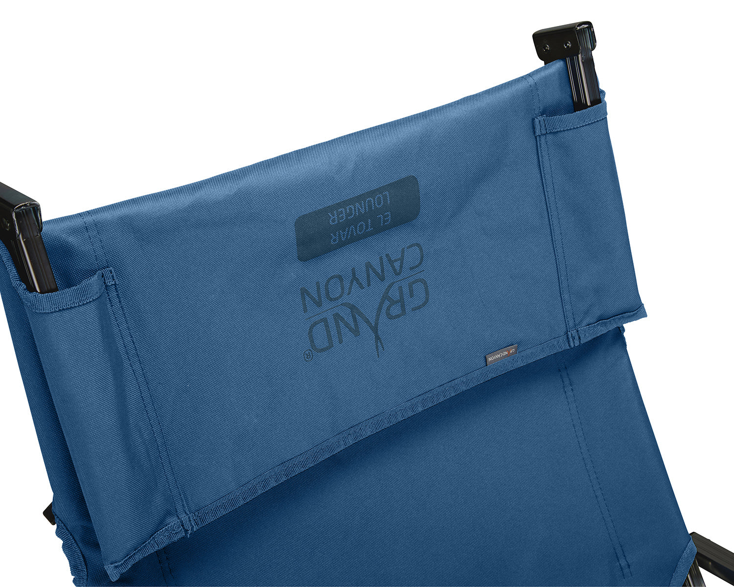 El Tovar Lounger Chair, Dark Blue