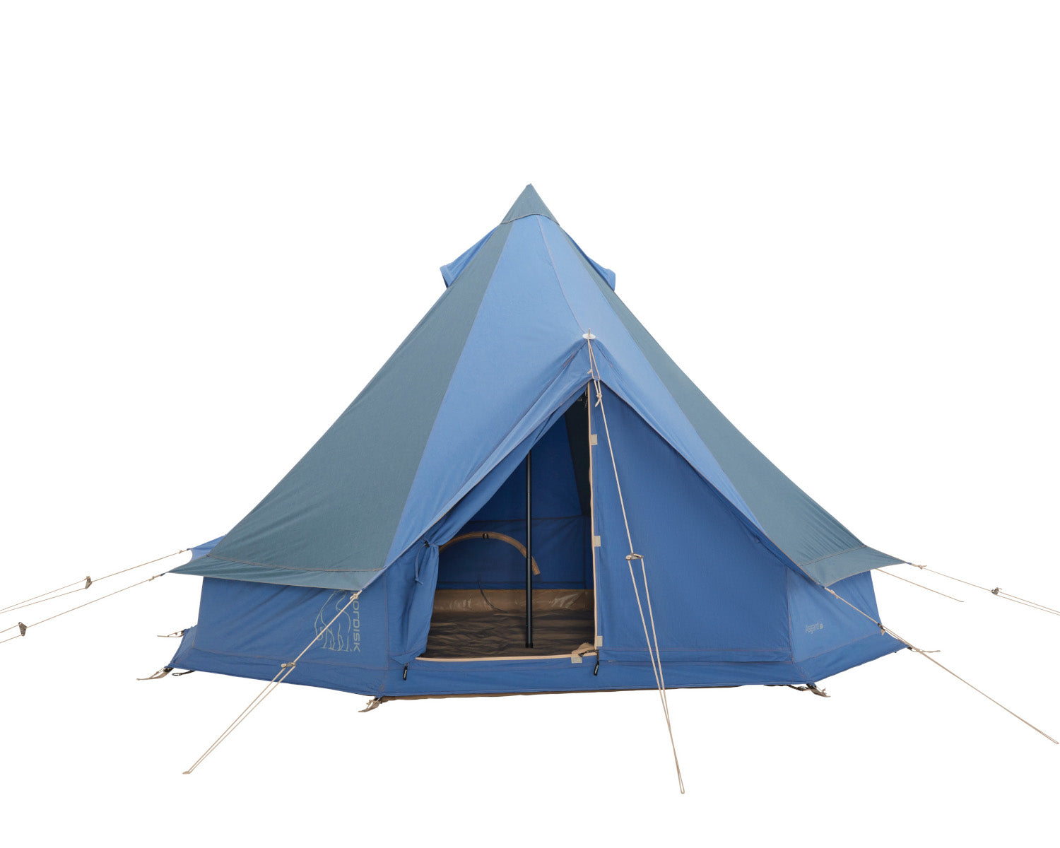 Asgard 7.1 Glampingtelt - 7.1 m² | 3 personer | Denim