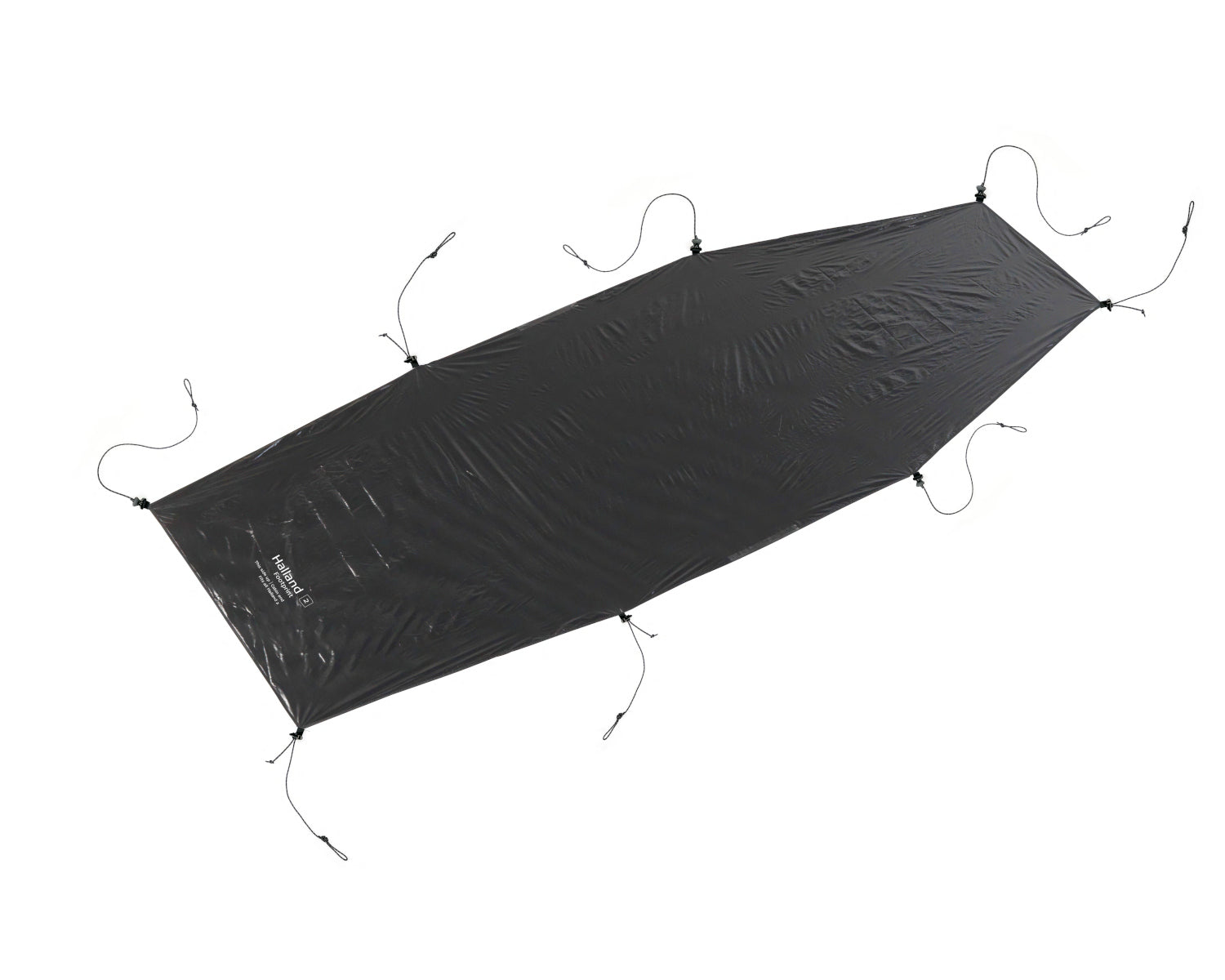 Halland 2 PU/LW Teltunderlag - Black