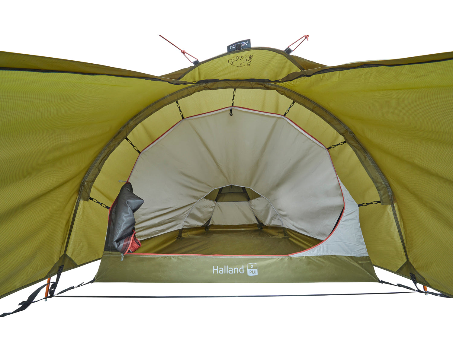 Halland 2 PU Telt - 2 personer | Dark Olive